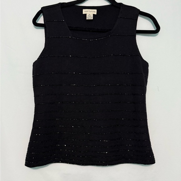 Ann Taylor Tops - Ann Taylor black sleeveless tank top